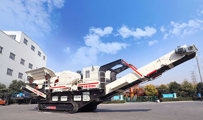 建筑垃圾变废为宝，轮胎移动破碎机来助力