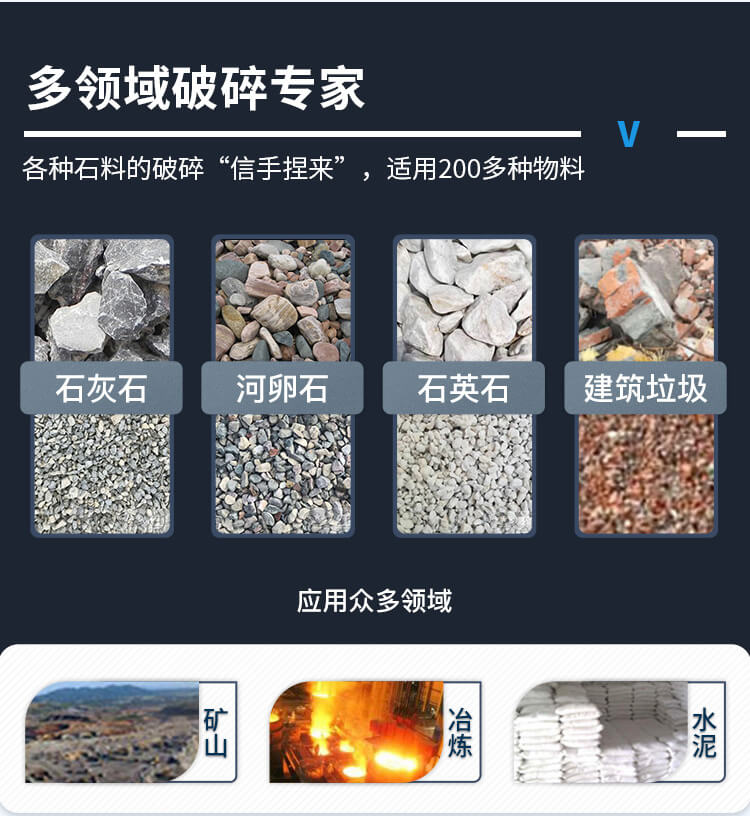 移动破碎机应用领域