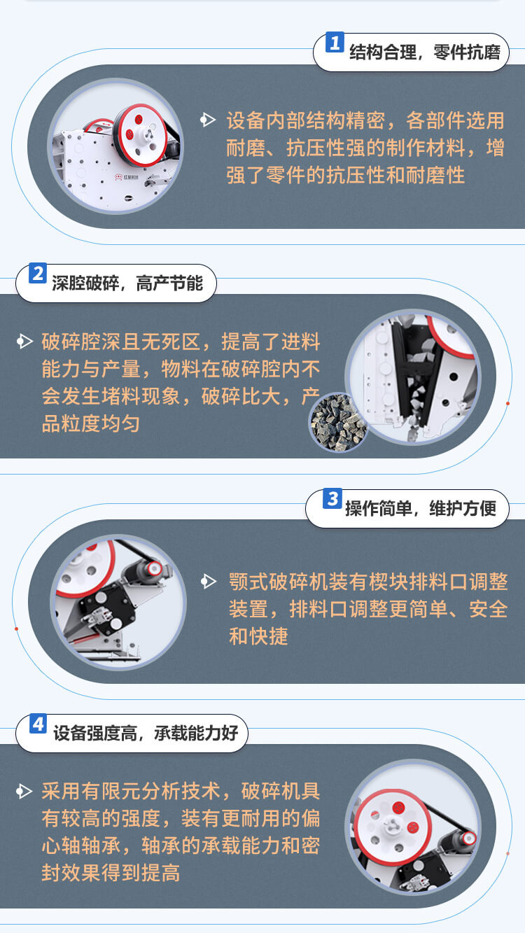 HD德版颚式破碎机细节配置